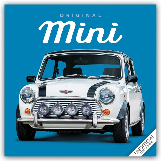 Original Mini - Autos 2026 - Wand-Kalender - Carousel Calendar
