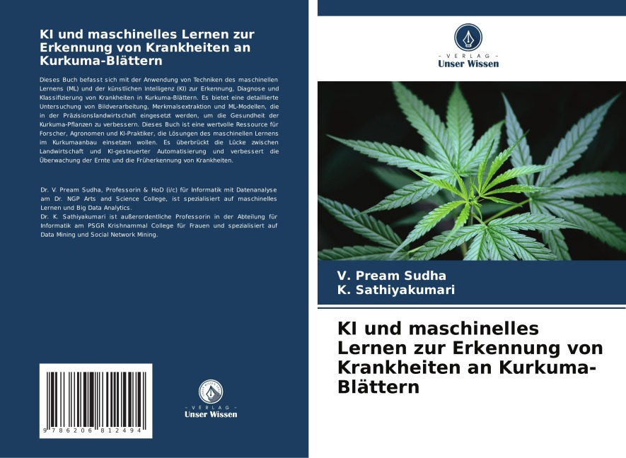 KI und maschinelles Lernen zur Erkennung von Krankheiten an Kurkuma-Blättern - V. Pream Sudha, K. Sathiyakumari
