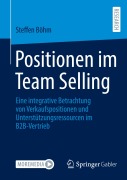 Cover-Bild zum Titel 'Positionen im Team Selling' von 'Steffen Böhm'