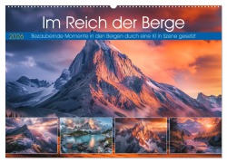 Cover-Bild zum Titel 'Im Reich der Berge (Wandkalender 2026 DIN A2 quer), CALVENDO Monatskalender' von 'Steffen Gierok-Latniak'