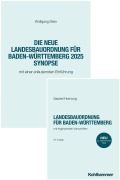 Cover-Bild zum Titel 'Landesbauordnung für Baden-Württemberg - Textausgabe + Synopse - Paket' von 'Volker Hornung, Wolfgang Stein, Sauter'