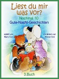 Cover-Bild zum Titel 'LIEST DU MIR WAS VOR? - Nochmal 10 Gute-Nacht-Geschichten' von 'Mario Covi, Hildrun Covi'