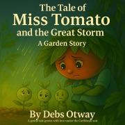 Cover-Bild zum Titel 'The Tale of Miss Tomato and the Great Storm A Garden Story (The Tale of Miss Tomato A Garden Story, #3)' von 'Debs Otway'