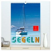 Cover-Bild zum Titel 'Segeln bis zum Horizont (hochwertiger Premium Wandkalender 2026 DIN A2 hoch), Kunstdruck in Hochglanz' von 'Peter Roder'