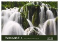 WASSERFÄLLE - Sanfte und tosende Schönheiten (Wandkalender 2025 DIN A2 quer), CALVENDO Monatskalender - Lucyna Koch