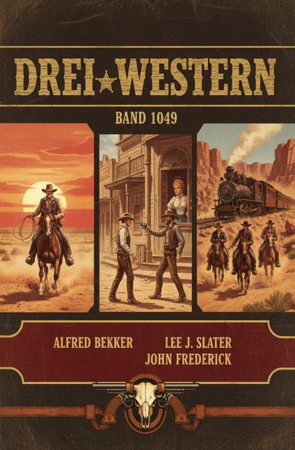 Drei Western Band 1049 - Alfred Bekker, John Frederick, Lee J. Slater