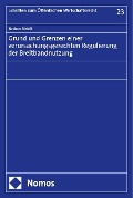 Cover-Bild zum Titel 'Grund und Grenzen einer verursachungsgerechten Regulierung der Breitbandnutzung' von 'Anton Veidt'