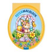 Trötsch Ostermalblock mit Glitzerstein - 
