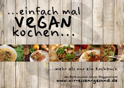 Cover-Bild zum Titel '...einfach mal vegan kochen...' von 'Daniel Beuschel, Tobias Beuschel'