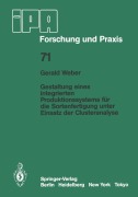 Cover-Bild zum Titel 'Gestaltung eines integrierten Produktionssystems für die Sortenfertigung unter Einsatz der Clusteranalyse' von 'G. Weber'