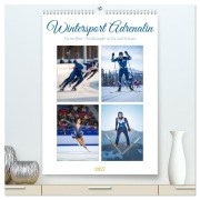 Cover-Bild zum Titel 'Wintersport Adrenalin (hochwertiger Premium Wandkalender 2027 DIN A2 hoch), Kunstdruck in Hochglanz' von 'Kerstin Waurick'