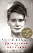 Cover-Bild zum Titel 'Erinnerung eines Mädchens' von 'Annie Ernaux'