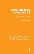 Cover-Bild zum Titel 'English Men of Science' von 'Francis Galton'