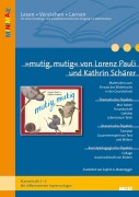 Cover-Bild zum Titel '»mutig, mutig«  von Lorenz Pauli und Kathrin Schärer' von 'Sophia A. Moderegger'