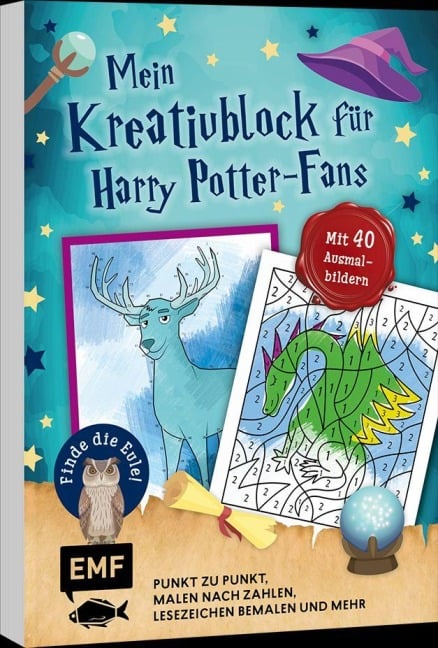 Mein magischer Kreativblock für Harry Potter-Fans - Finde die Eule! - 