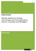 Ethische Aspekte des Dopings. Auswirkungen auf Chancengleichheit, Fairness, Gesundheit und Mündigkeit - Fabian Dietrich