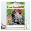 Tierischer Familienplaner (hochwertiger Premium Wandkalender 2025 DIN A2 hoch), Kunstdruck in Hochglanz - Jana Thiem-Eberitsch