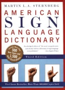 Cover-Bild zum Titel 'American Sign Language Dictionary-Flexi' von 'Martin L Sternberg'