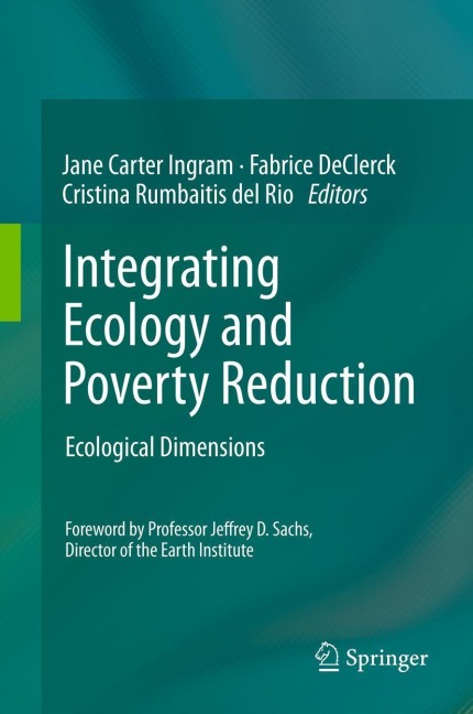 Integrating Ecology and Poverty Reduction - 