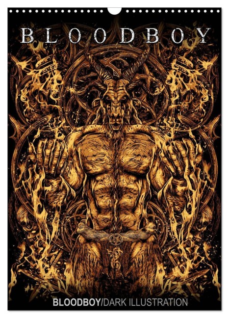 BLOODBOY/DARK ILLUSTRATION (Wandkalender 2026 DIN A3 hoch), CALVENDO Monatskalender - Bloodboy Bloodboy BLOODBOY/DARK ILLUSTRATION (Wandkalender 2026 DIN A3 hoch), CALVENDO Monatskalender - Bloodboy Bloodboy