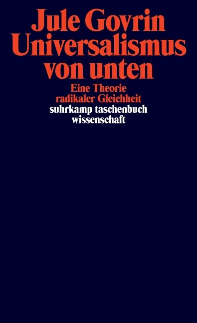 Universalismus von unten - Jule Govrin