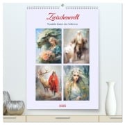 Zwischenwelt. Wandeln hinter den Schleiern (hochwertiger Premium Wandkalender 2026 DIN A2 hoch), Kunstdruck in Hochglanz - Rose Hurley