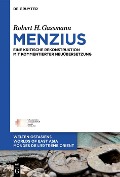 Cover-Bild zum Titel 'Menzius' von 'Robert H. Gassmann'