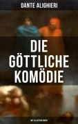 Cover-Bild zum Titel 'Die göttliche Komödie (Mit Illustrationen)' von 'Dante Alighieri'