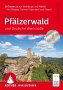 Cover-Bild zum Titel 'Pfälzerwald und Deutsche Weinstraße, Rother Wanderführer' von 'Jörg-Thomas Titz'
