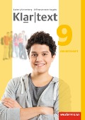 Klartext 9. Arbeitsheft. Differenzierende Ausgabe. Baden-Württemberg - 