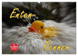Enten-Rennen (Wandkalender 2025 DIN A2 quer), CALVENDO Monatskalender - Jörg Sobottka