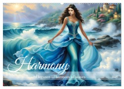 Harmony - Elegance in harmony of waves (Wall Calendar 2026 DIN A2 landscape), CALVENDO 12 Month Wall Calendar - Dusanka Djeric