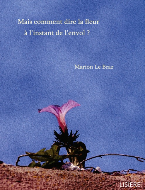 Mais comment dire la fleur à l'instant de l'envol ? - Marion Le Braz
