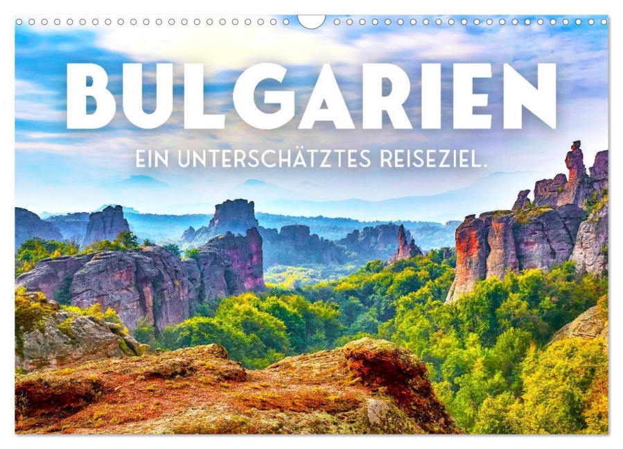 Bulgarien - Ein unterschätztes Reiseziel. (Wandkalender 2026 DIN A3 quer), CALVENDO Monatskalender - Sf Sf