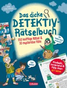 Cover-Bild zum Titel 'Das dicke Detektiv-Rätselbuch' von 'Isabel Große Holtforth'