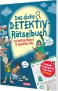 Cover-Bild zum Titel 'Das dicke Detektiv-Rätselbuch' von 'Isabel Große Holtforth'