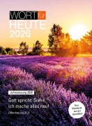 Cover-Bild zum Titel 'Wort für heute 2026 - Großdruck-Buchkalender' von ''