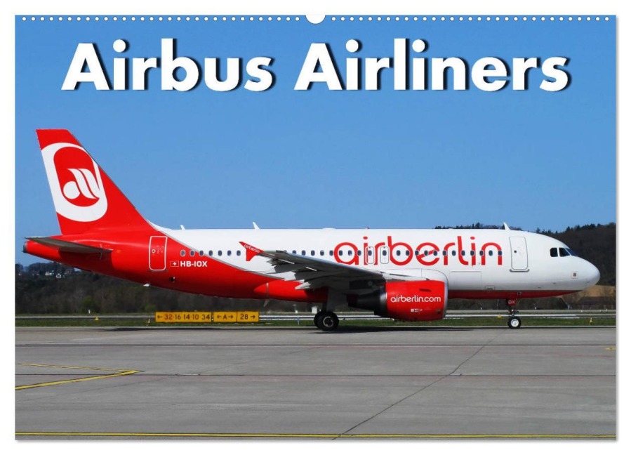Airbus Airliners (Wandkalender 2026 DIN A2 quer), CALVENDO Monatskalender - Arie Wubben