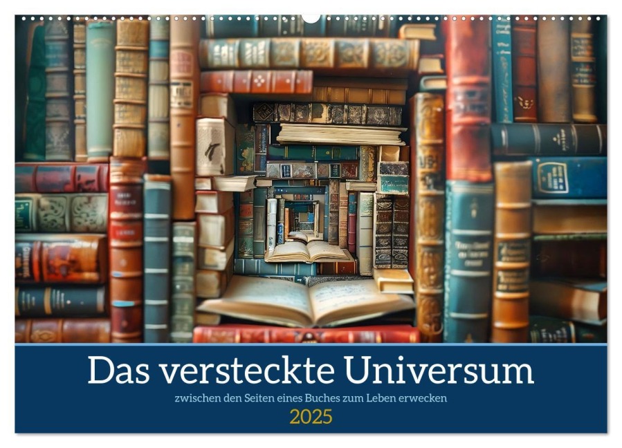 Das versteckte Universum (Wandkalender 2025 DIN A2 quer), CALVENDO Monatskalender - Daniela Tapper