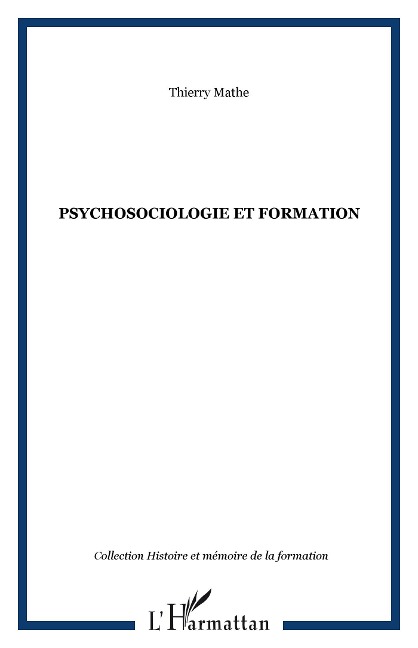 Psychosociologie et formation - Maisonneuve