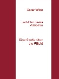 Cover-Bild zum Titel 'Lord Arthur Saviles Verbrechen' von 'Oscar Wilde'