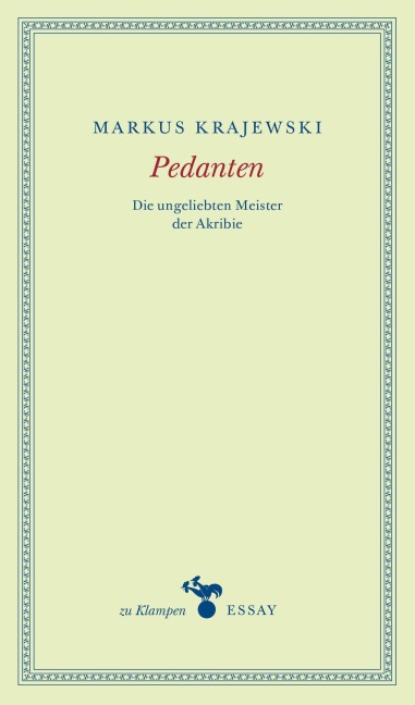 Pedanten - Markus Krajewski