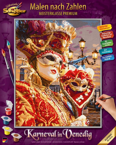 Schipper Malen nach Zahlen - Karneval in Venedig - 