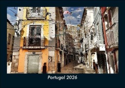 Cover-Bild zum Titel 'Portugal 2026 Fotokalender DIN A5' von 'Tobias Becker'
