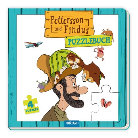 Trötsch Pettersson und Findus Pappenbuch Puzzlebuch - 