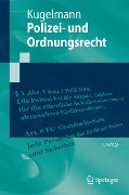 Cover-Bild zum Titel 'Polizei- und Ordnungsrecht' von 'Dieter Kugelmann'