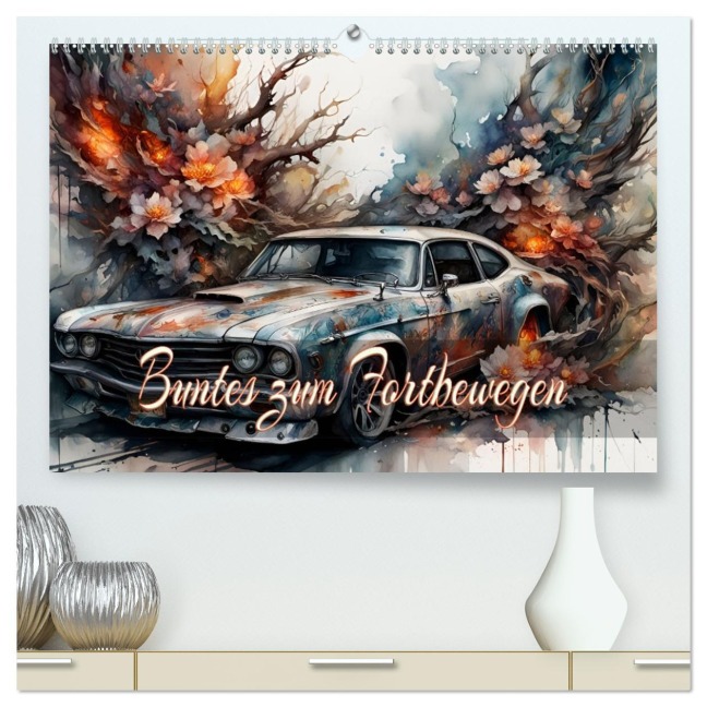 Buntes zum Fortbewegen (hochwertiger Premium Wandkalender 2026 DIN A2 quer), Kunstdruck in Hochglanz - Dusanka Djeric