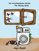 Cover-Bild zum Titel 'Die verschwundenen Socken - The Missing Socks' von 'Anja Rosok'