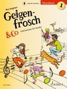 Cover-Bild zum Titel 'Geigenfrosch & Co: Theoriebuch 1' von 'Ros Stephen'