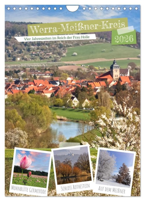 Werra-Meißner-Kreis (Wandkalender 2026 DIN A4 hoch), CALVENDO Monatskalender - Sabine Löwer